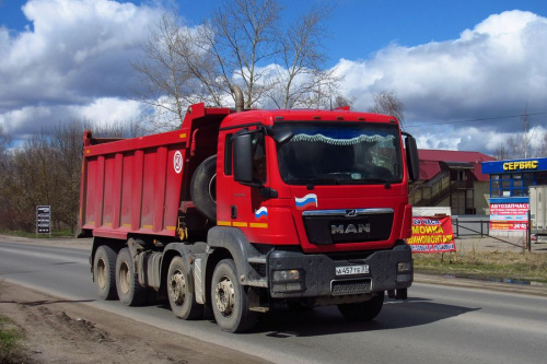Аренда самосвала MAN TGS 41.400 20м3
